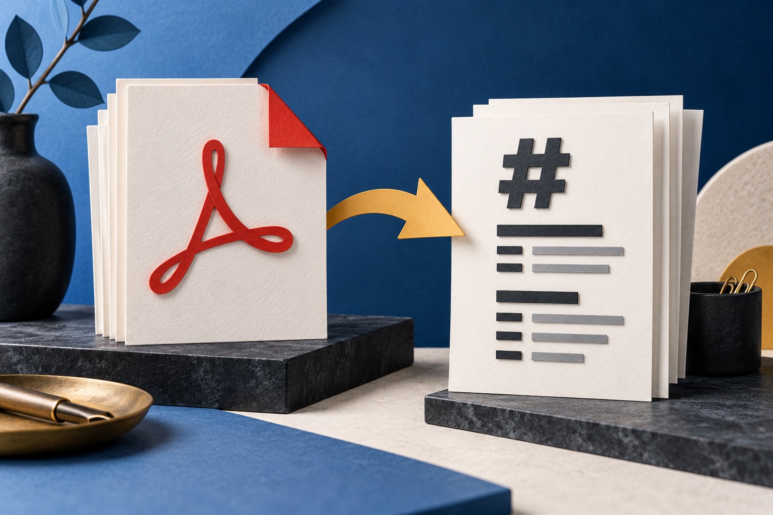 How to convert a PDF to Markdown