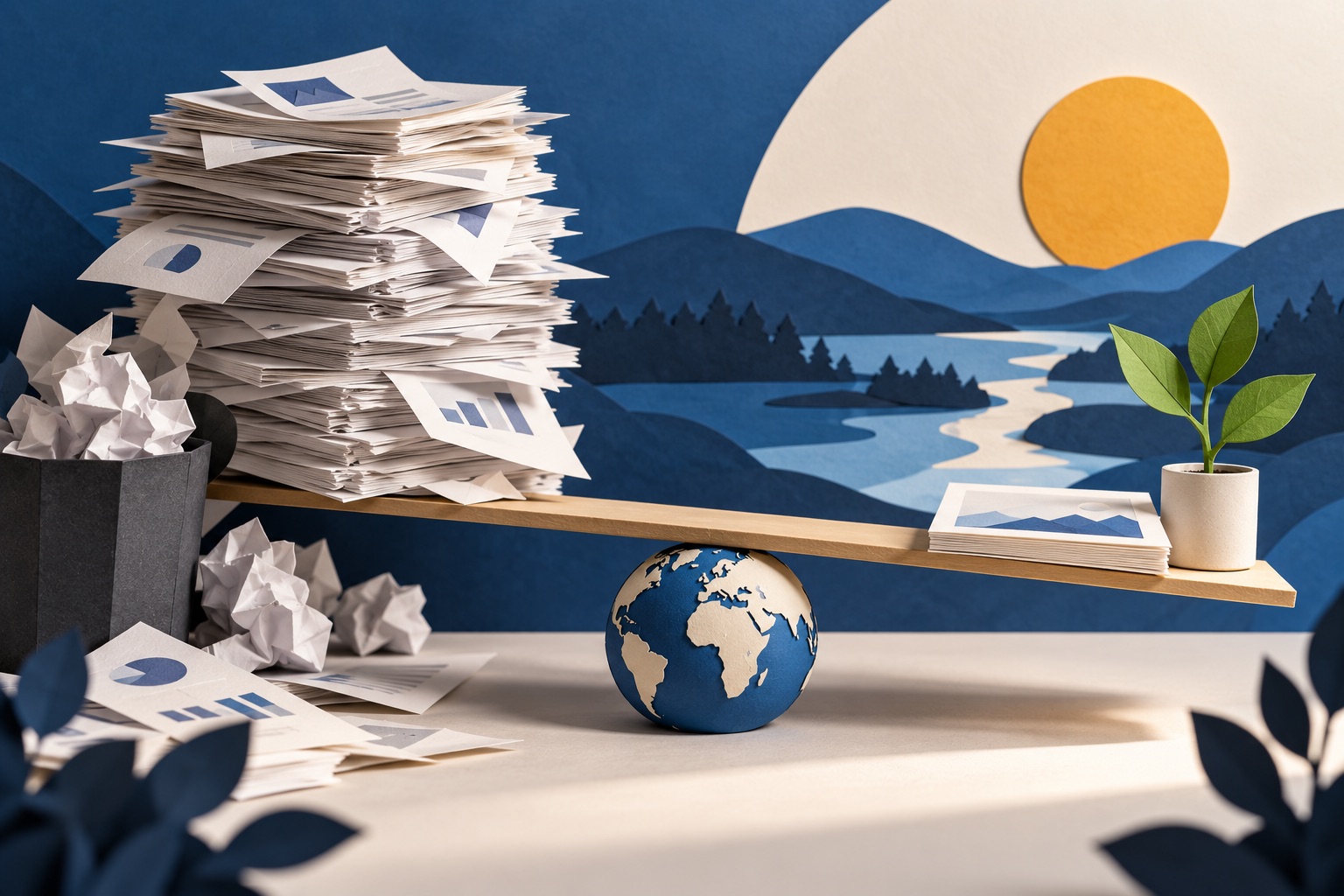 How to print less and waste less