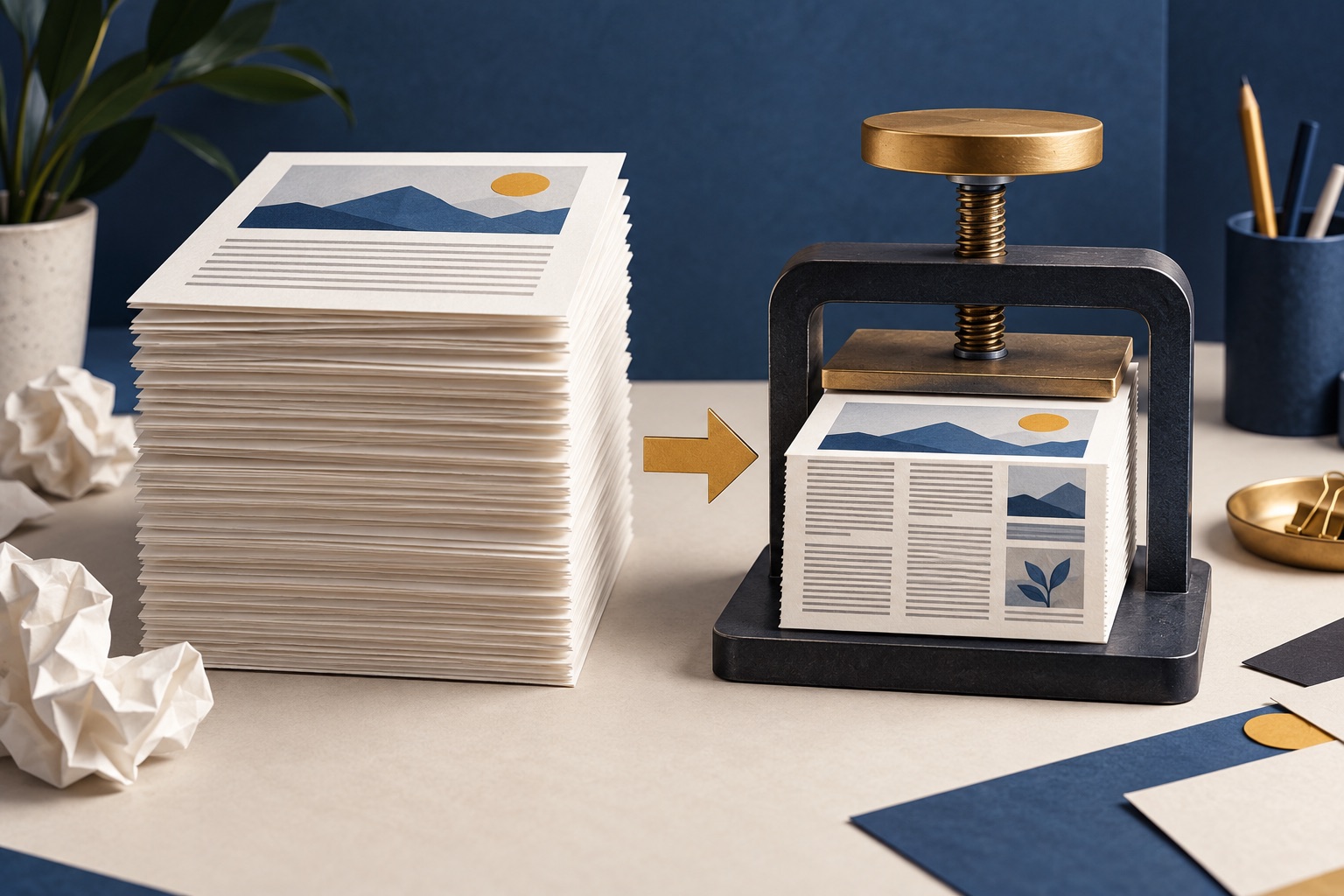 How to fit more on a printed page without making it unreadable