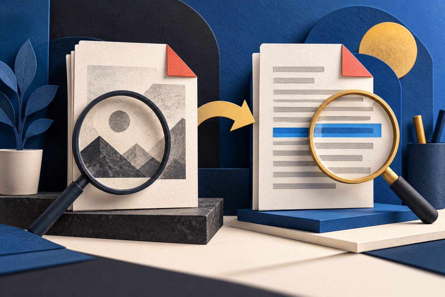 How to tell if a PDF is searchable, and make it so