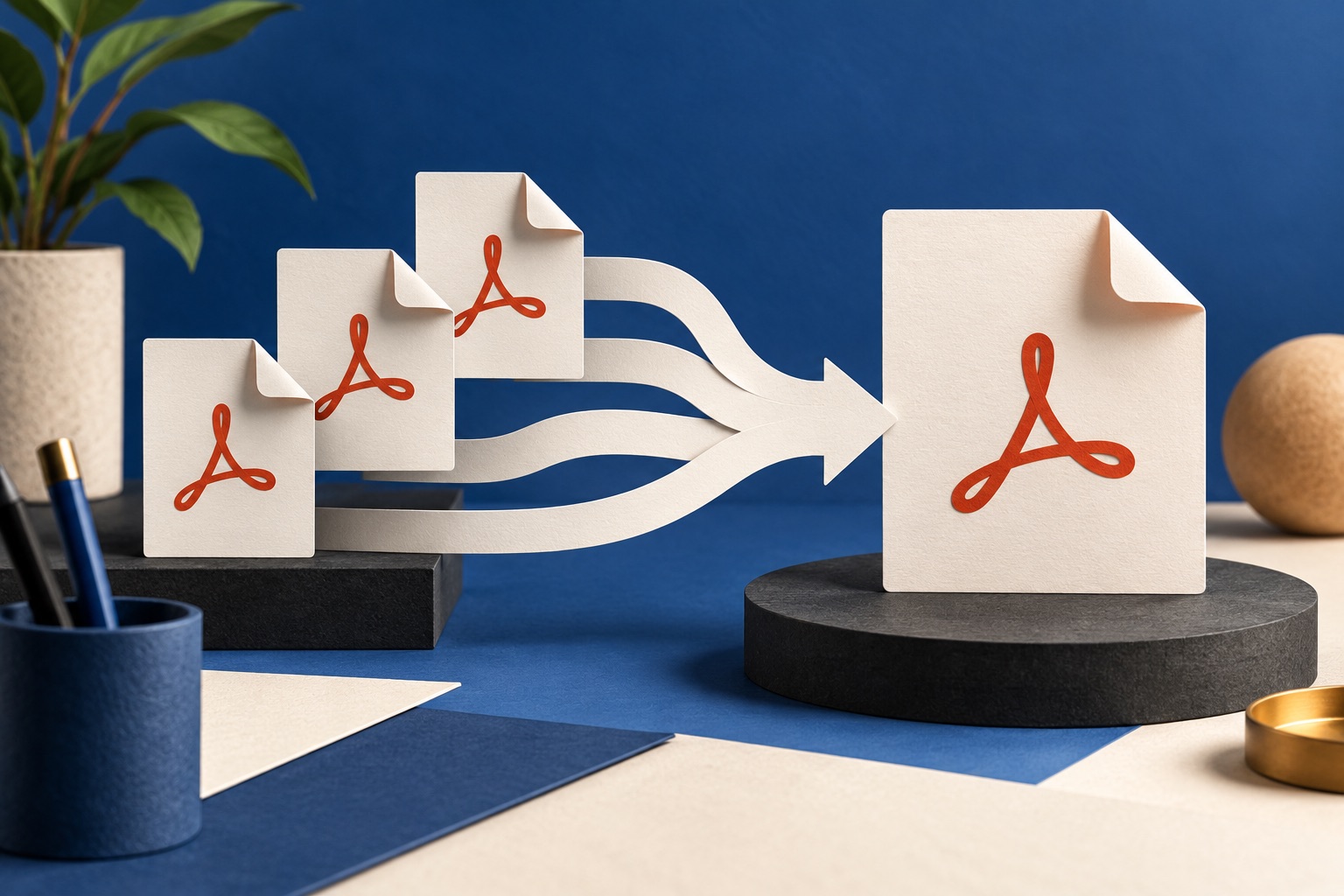 How to combine PDFs without Adobe Acrobat