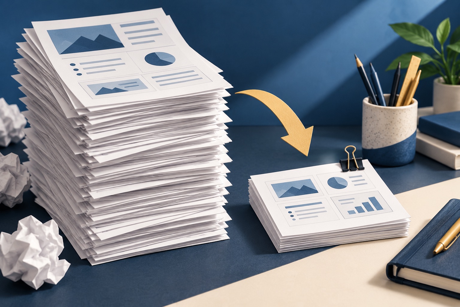 How to print lecture slides without wasting 60 pages