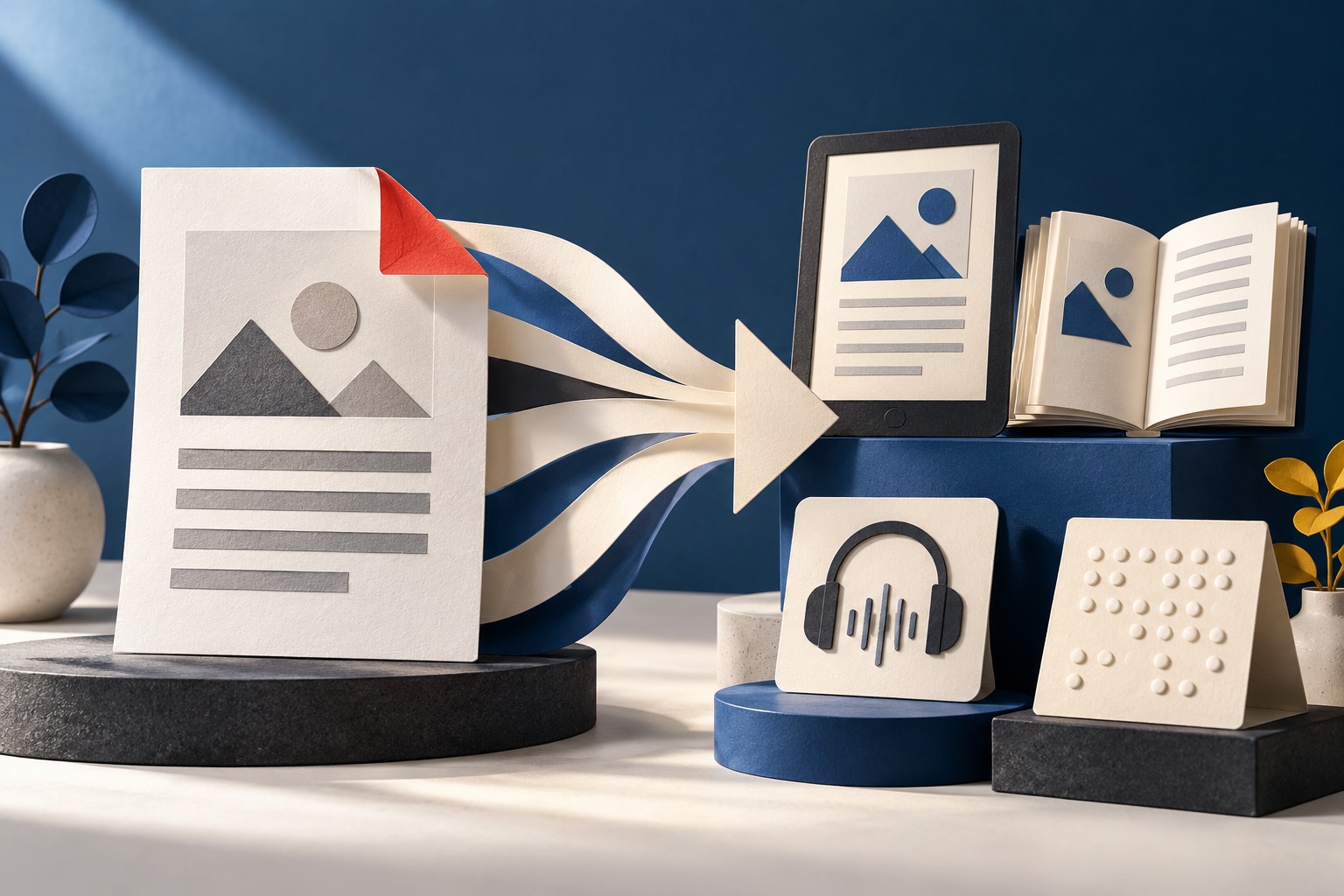 How to repurpose a PDF for accessible publishing formats
