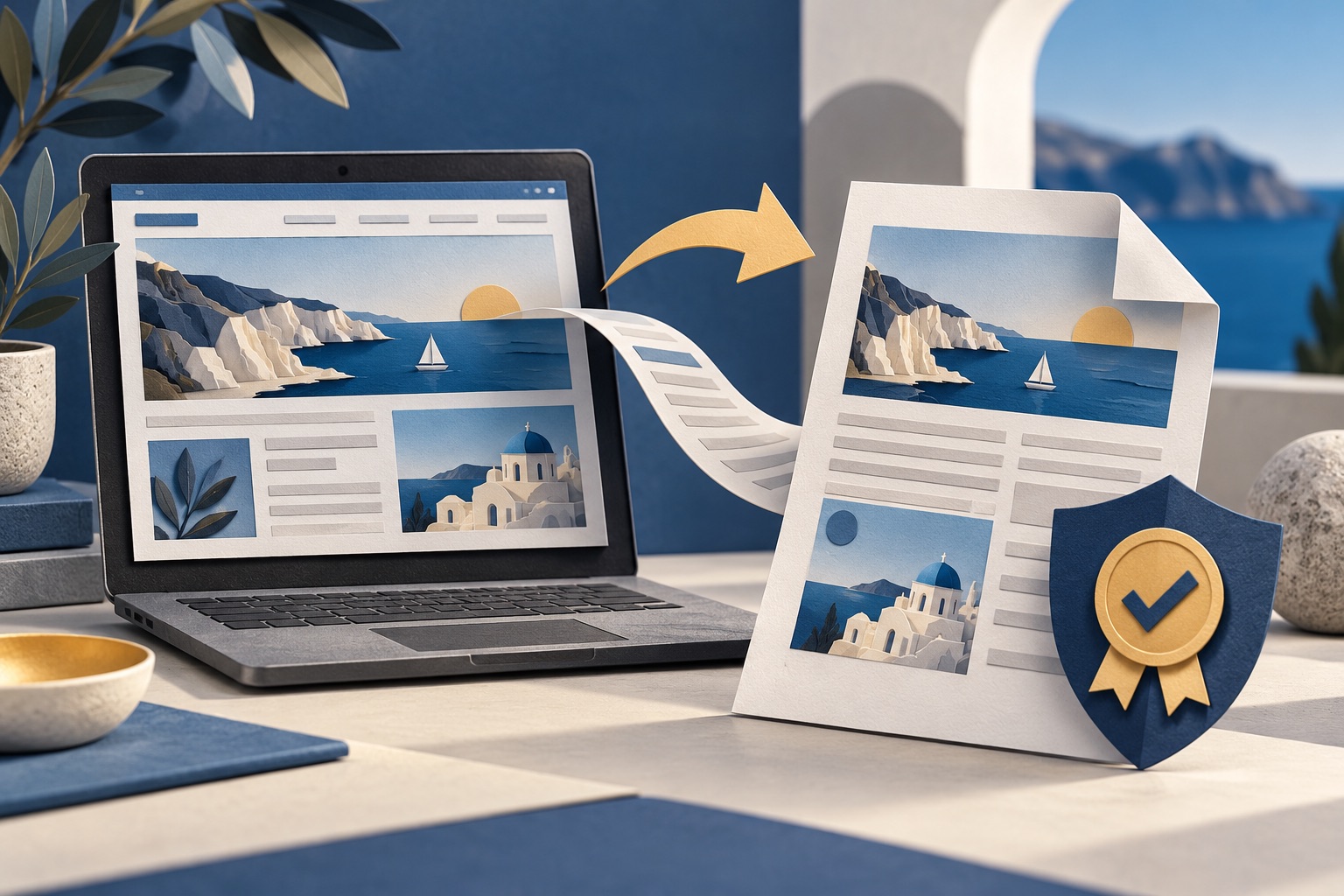 How to save a dynamic web page as a PDF you can verify