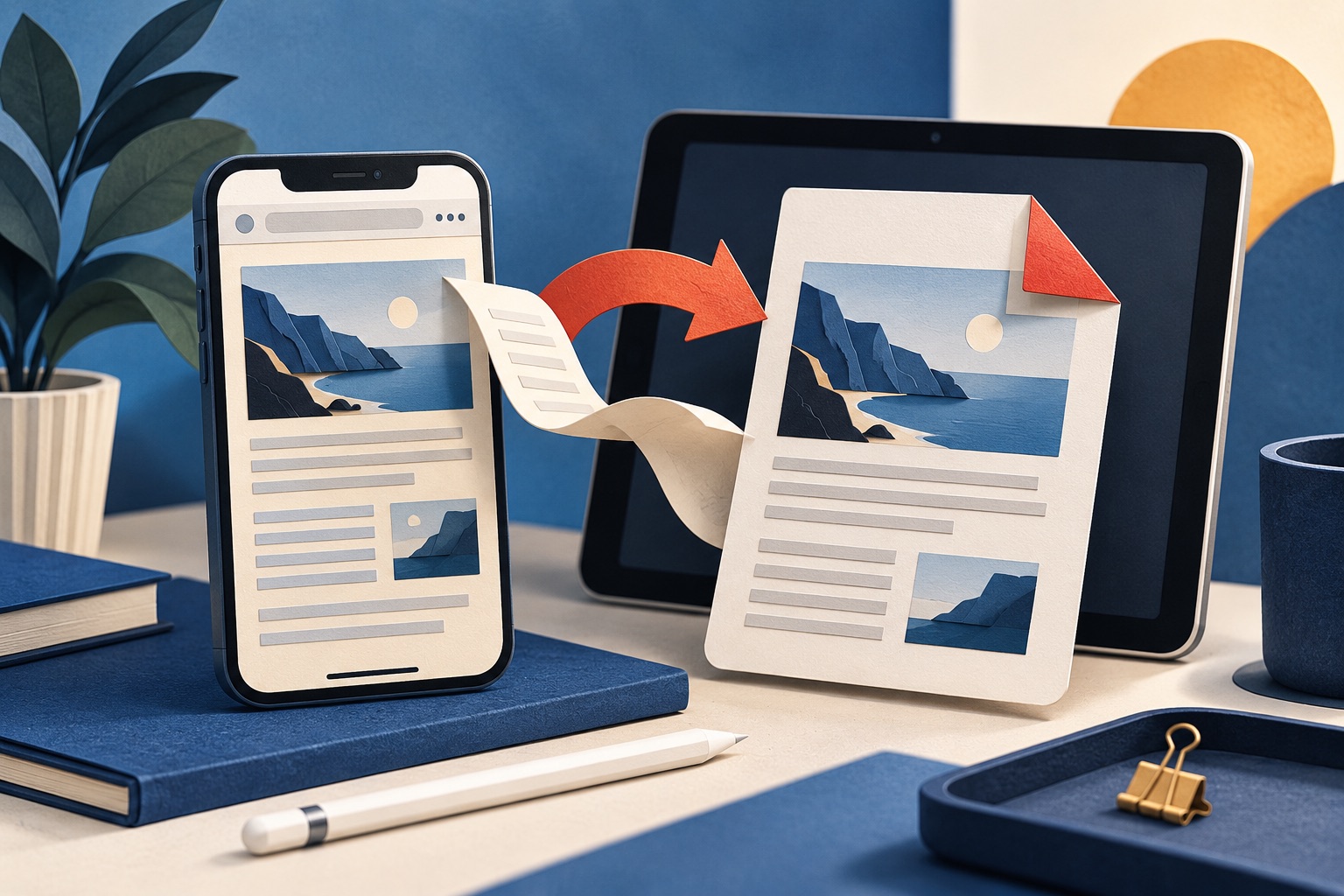 How to save a web page as a PDF on iPhone and iPad