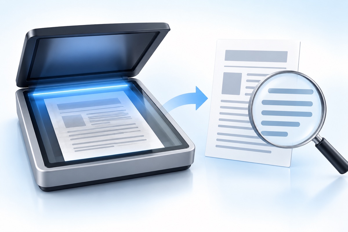 How to OCR a scanned PDF so you can search it