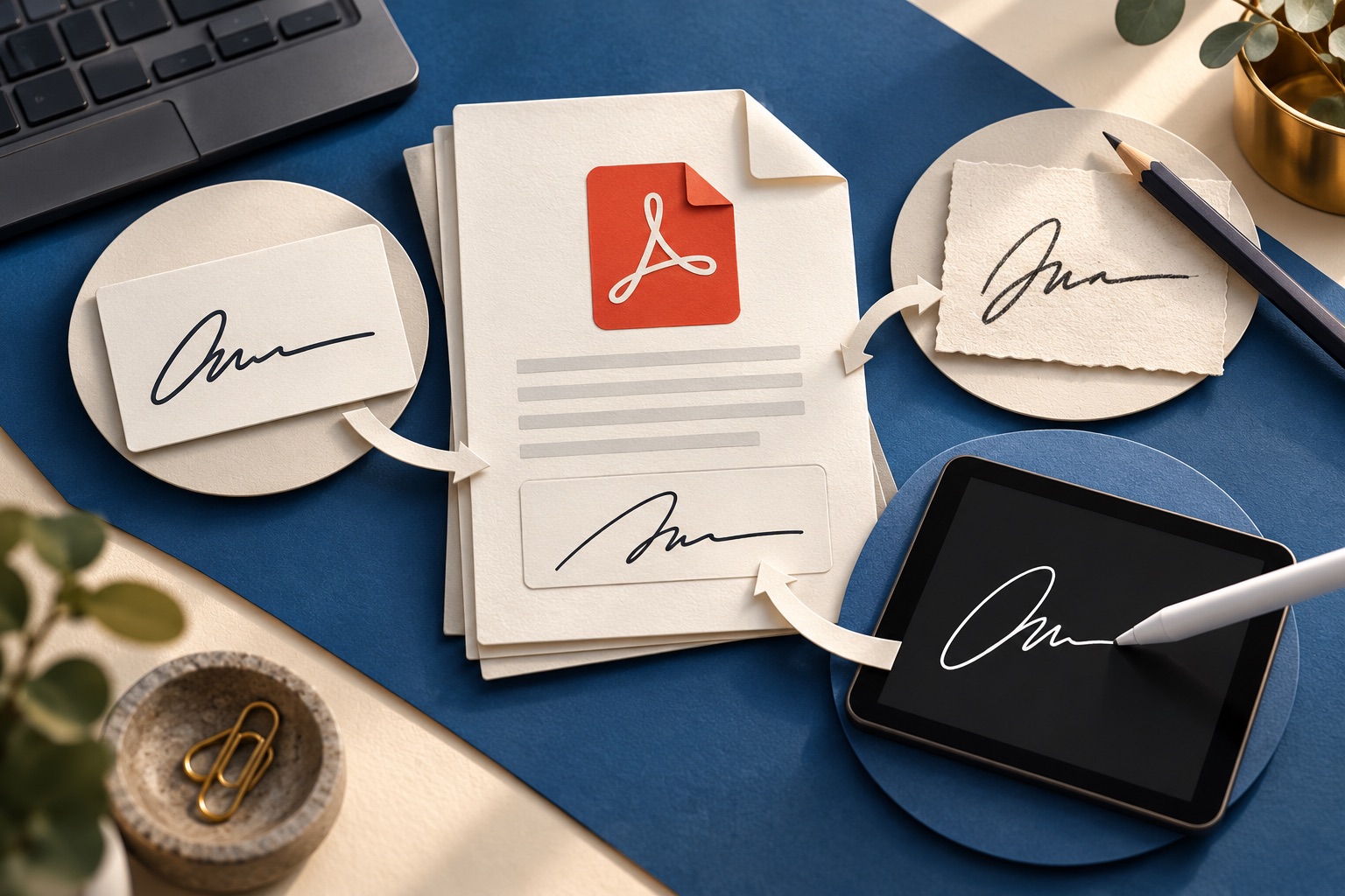Typed, drawn or digital: which signature should you use on a PDF?